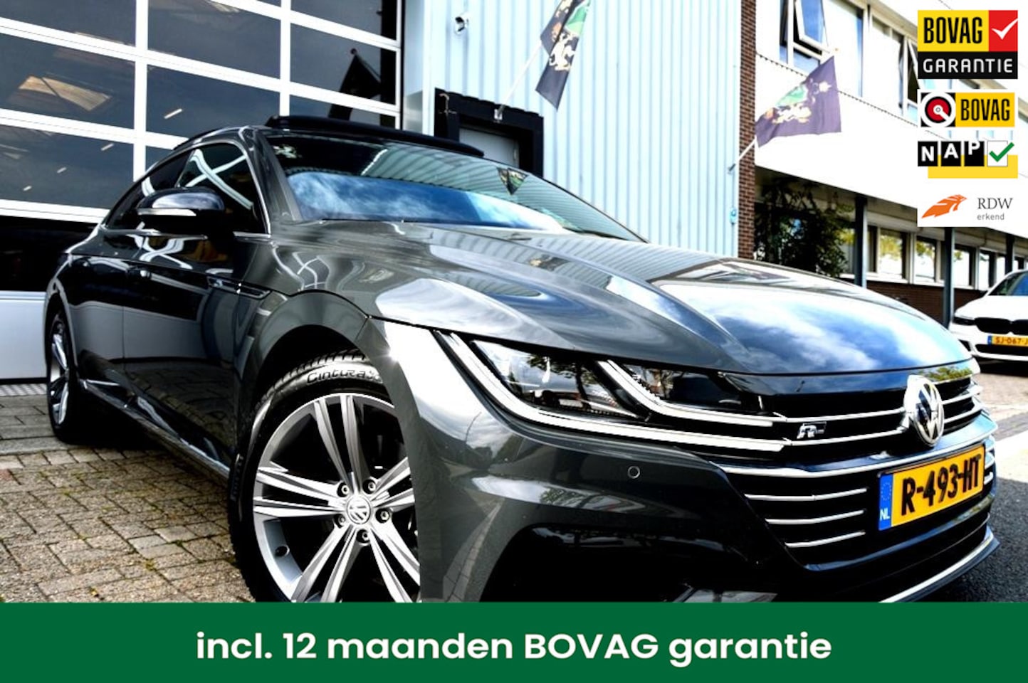 Volkswagen Arteon - 2.0 TSI R-Line CAMERA/LMV18/NAVI/LEER/PANO - AutoWereld.nl