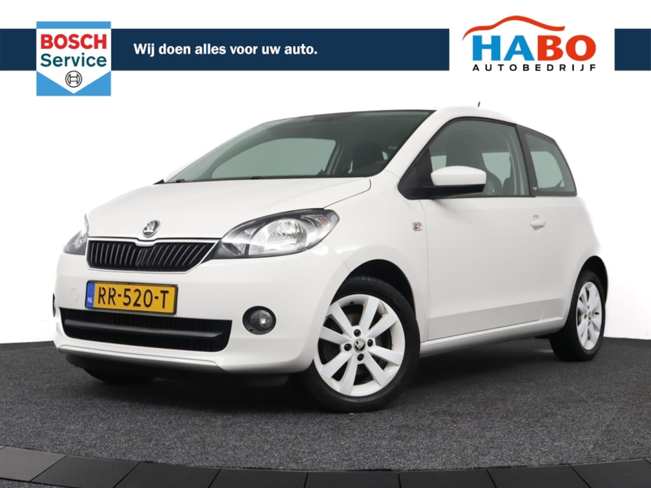 Skoda Citigo - 1.0 GREENTECH ELEGANCE 3DRS AC/BLUETOOTH/NAV/MIST.LAMP/LMV - AutoWereld.nl