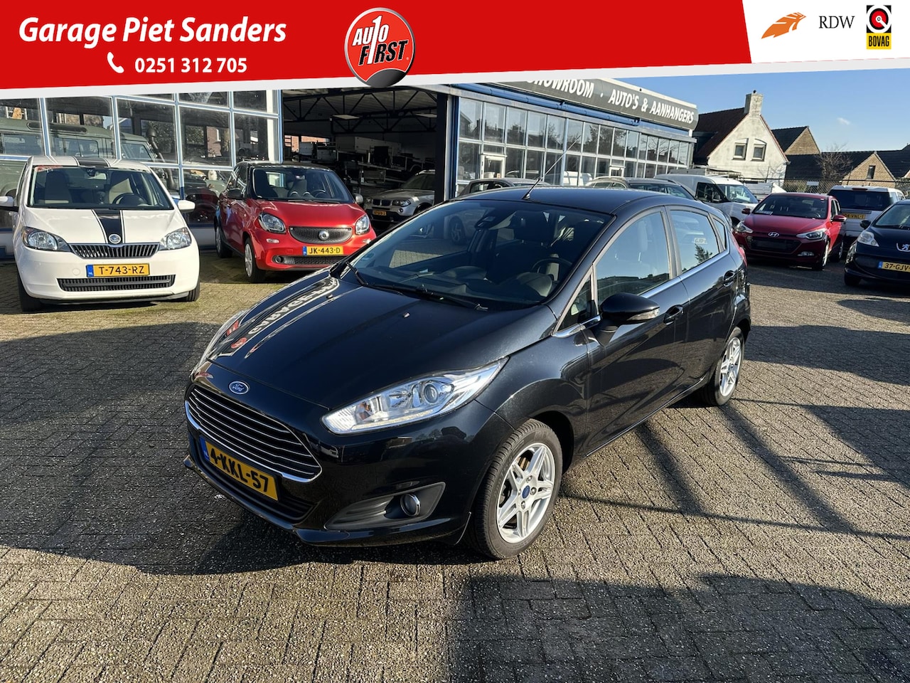 Ford Fiesta - 1.0 EcoBoost Titanium 125PK I Clima I Voorruitverw. I Cruise I NL-Auto I - AutoWereld.nl