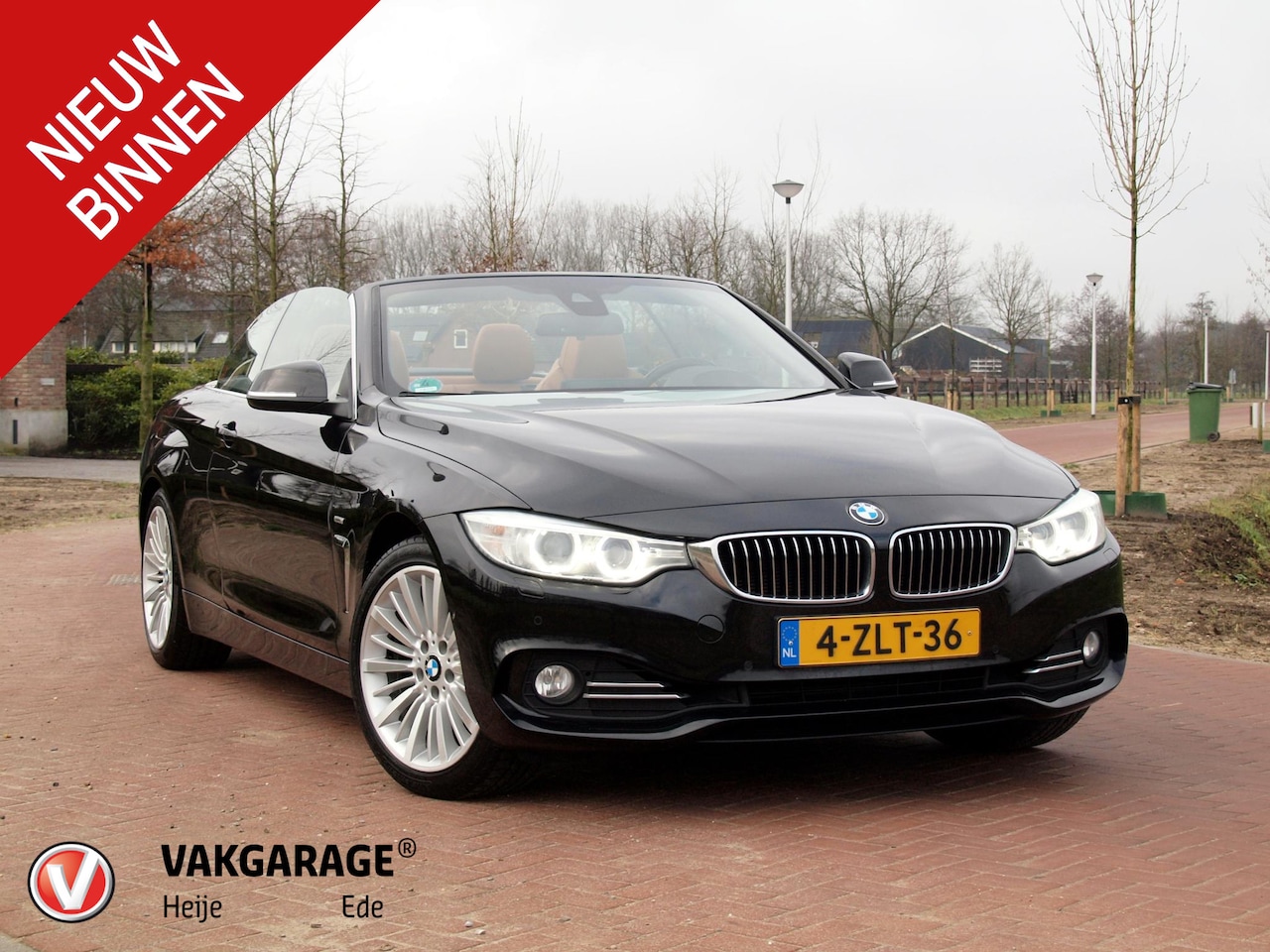 BMW 4-serie Cabrio - 420i High Executive | Camera | Nekverwarming | Head-up display | Leer | Cruise Control | - AutoWereld.nl