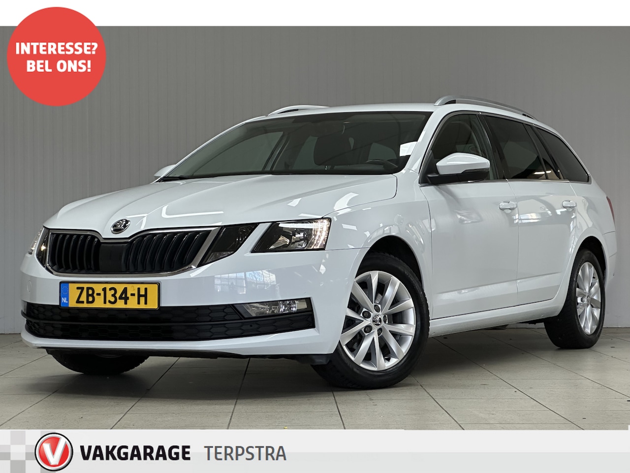 Skoda Octavia Combi - 1.0 TSI Greentech Ambition Business/ Trekhaak/ 16'' LMV/ Apple + Android/ DAB+/ Half-Leder - AutoWereld.nl