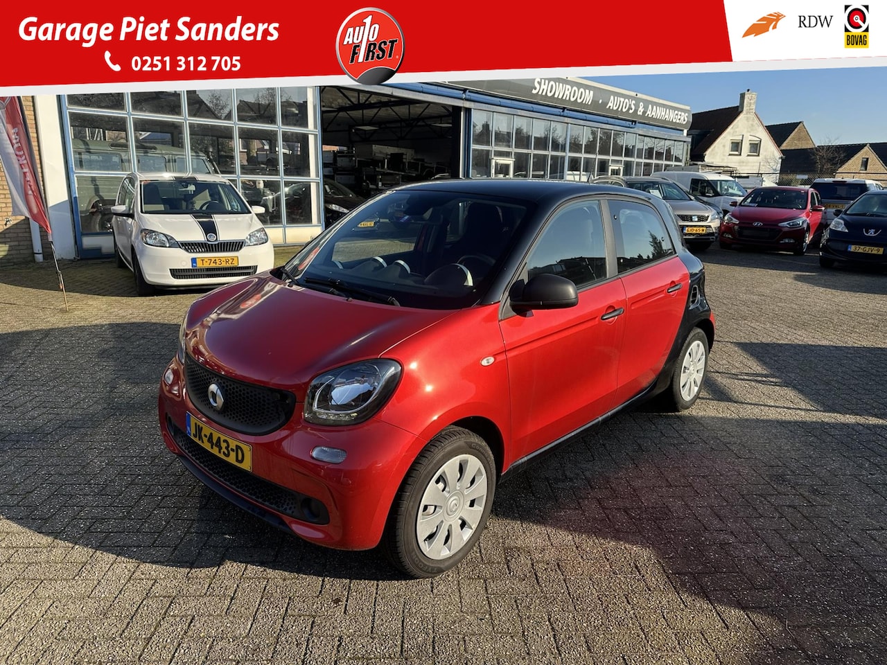 Smart Forfour - 1.0 Pure I Clima I Cruise I NL-auto I Rijklaar incl. garantie !! - AutoWereld.nl