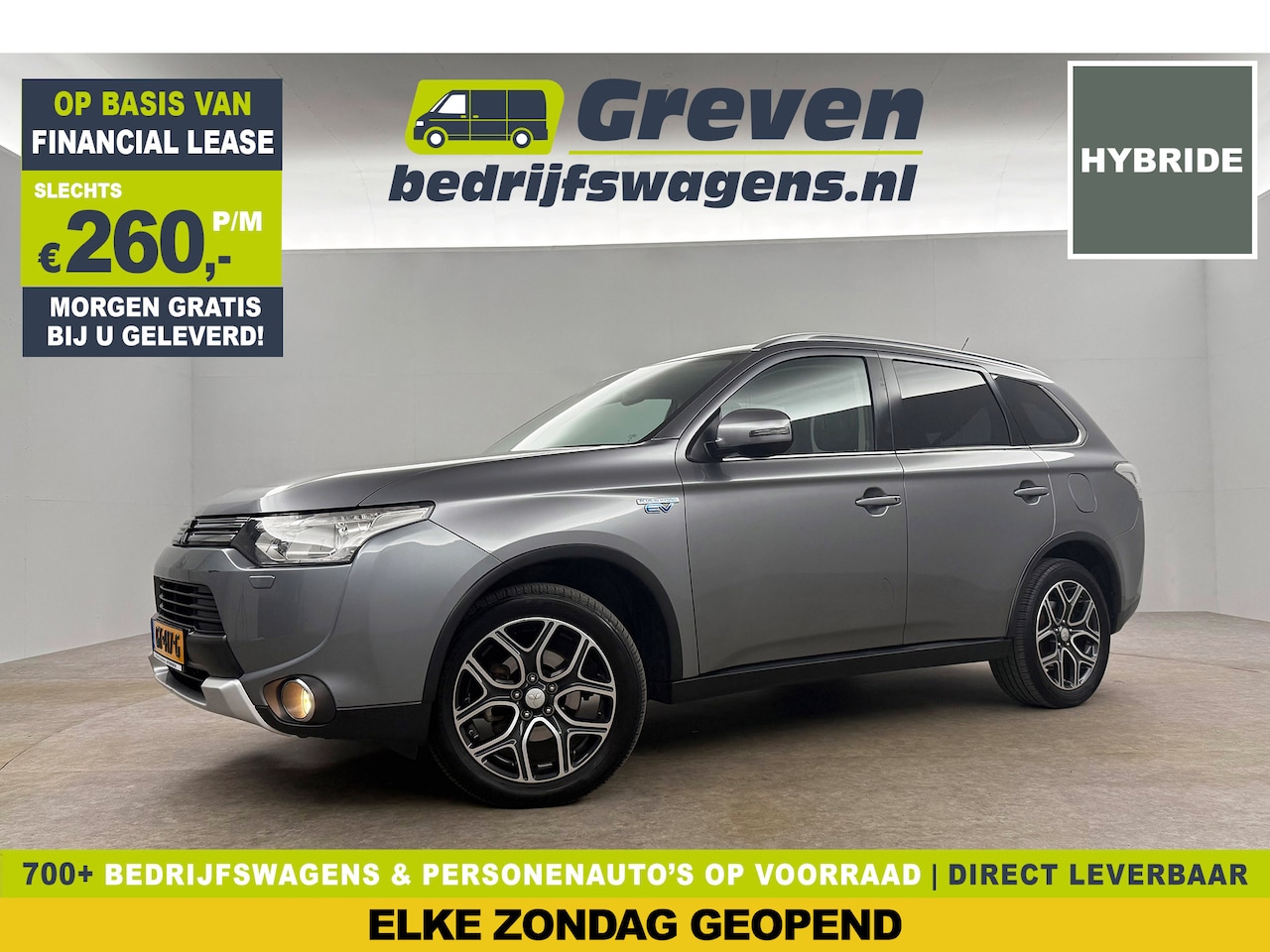 Mitsubishi Outlander - 2.0 PHEV Executive Edition Automaat Camera Clima Cruise LED Navigatie 18"LMV - AutoWereld.nl