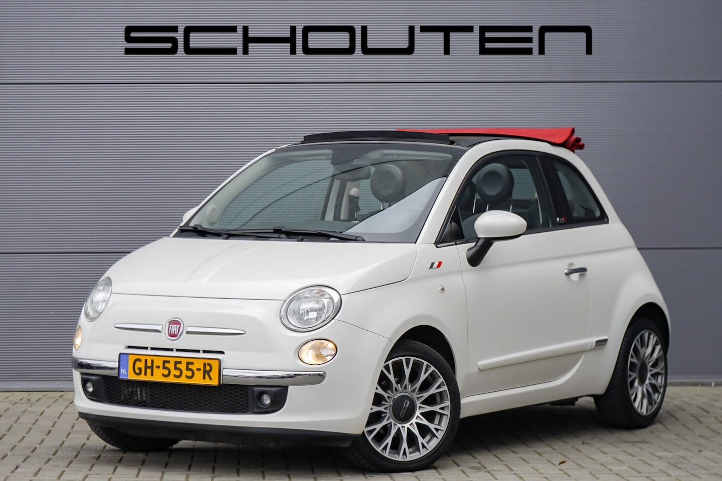 Fiat 500 C - 0.9 TwinAir Turbo Lounge Leder ECC 1e Eig NL - AutoWereld.nl