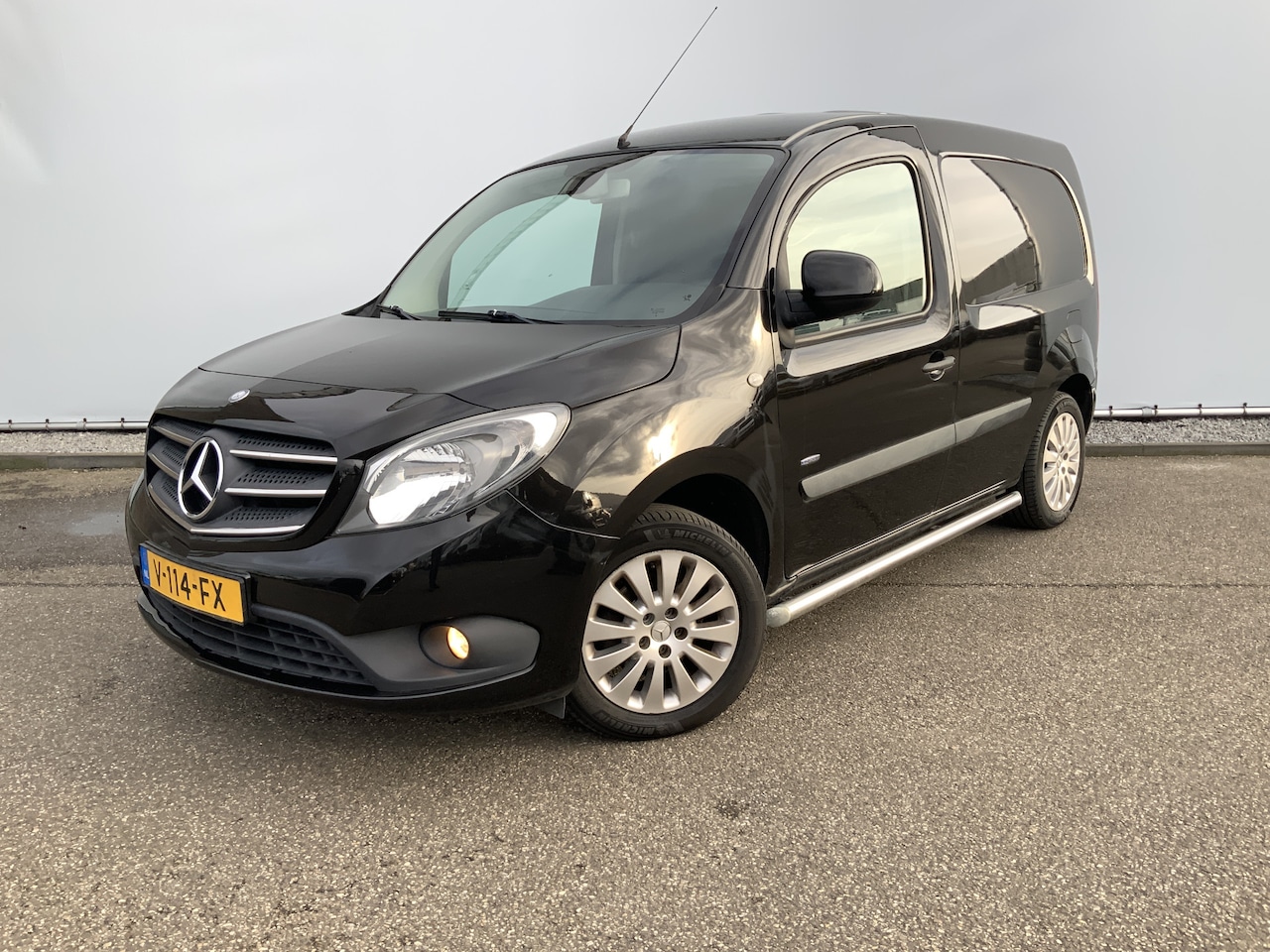 Mercedes-Benz Citan - 109 CDI BlueEFFICIENCY Business Ambition Airco Cruise Trekhaak 1050kg Side Bar Euro5 - AutoWereld.nl