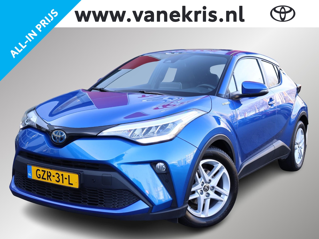 Toyota C-HR - 1.8 Hybrid Active 1.8 Hybrid Active, Leder, Parkeersensoren - AutoWereld.nl