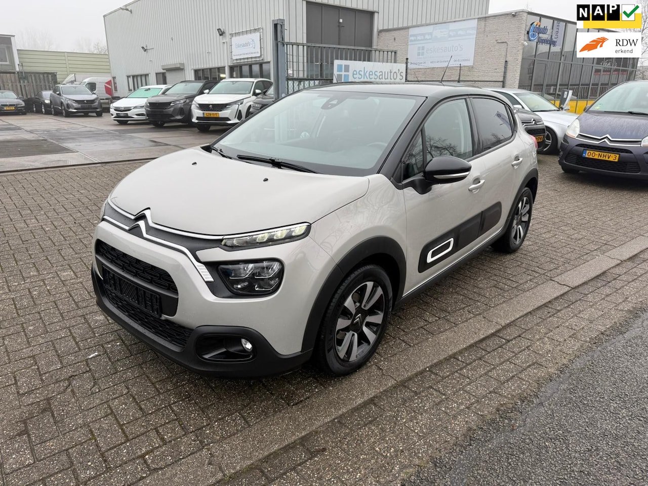 Citroën C3 - 1.2 PureTech Feel 1.2 PureTech Feel, Navi, 12 mnd Garantie, 1e eigenaar - AutoWereld.nl