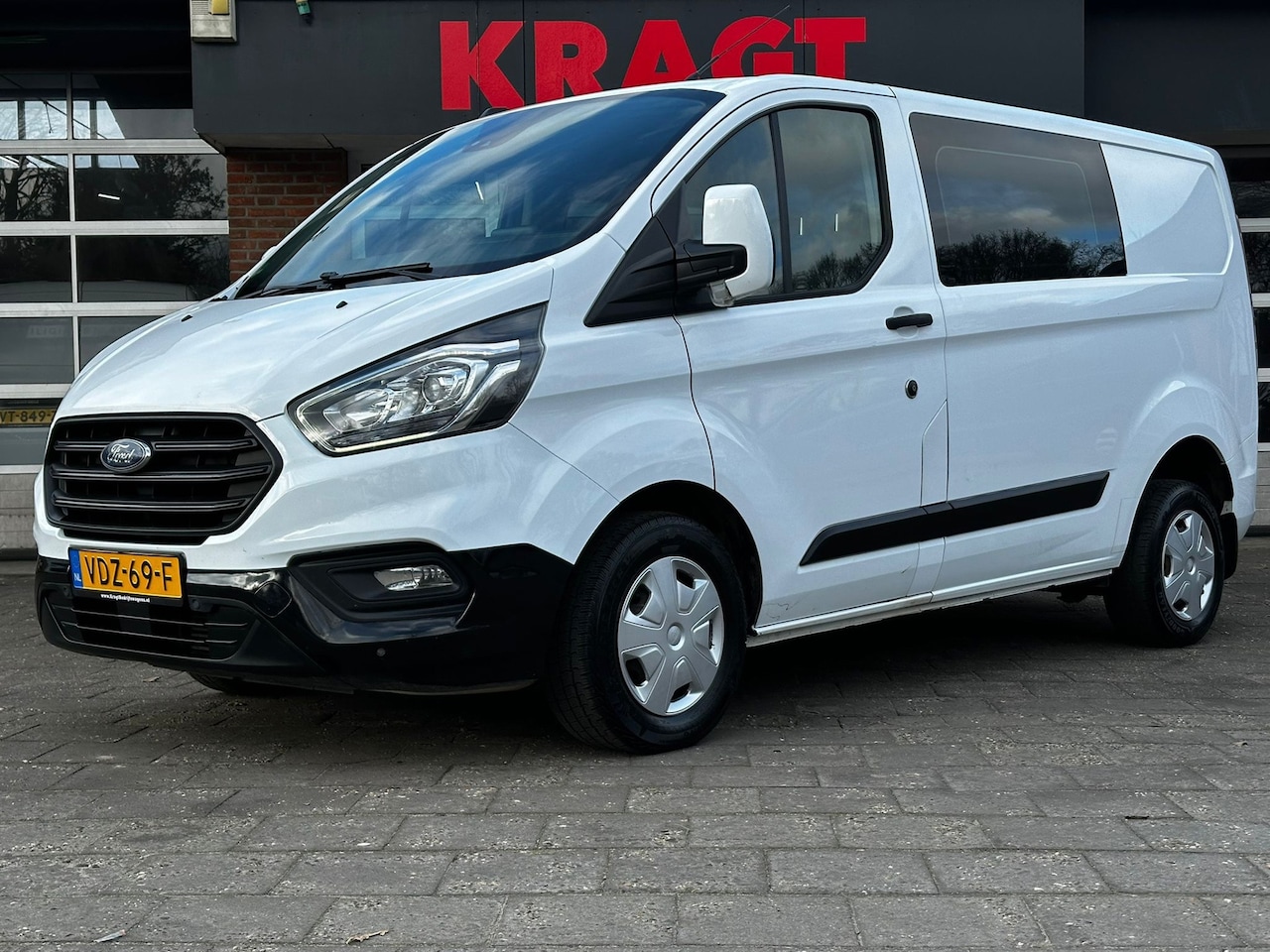 Ford Transit Custom - 280 2.0 TDCI L1H1 Trend DC|DUBBELCABINE|NAP|EURO6|airco|cruise control|stoelverwarming|blu - AutoWereld.nl