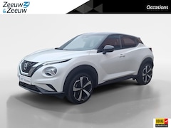 Nissan Juke - 1.0 DIG-T Tekna |Unieke km stand 15000|Navigatie| Stoelverwarming|360 graden camera|100% D