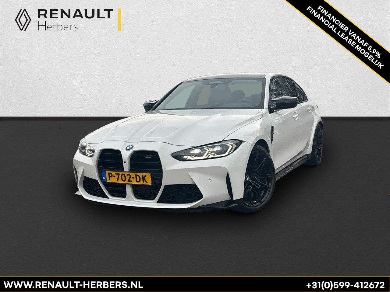 BMW M3 - 3-serie Competition / Kleppensysteem / Carplay / 360* Camera / Memory Seats - AutoWereld.nl