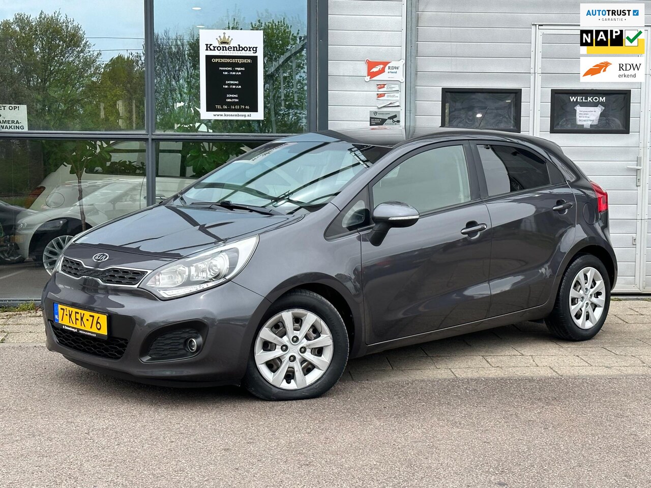 Kia Rio - 1.2 CVVT Super Pack 1.2 CVVT Super Pack, Keyless, Cruise, NAP, Vol Opties !! - AutoWereld.nl