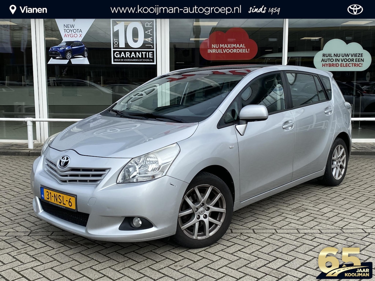 Toyota Verso - 1.8 VVT-i Business 1.8 VVT-i Business , Met Panoramadak, Achteruitrij camera, Centrale deurvergrendeling met - AutoWereld.nl