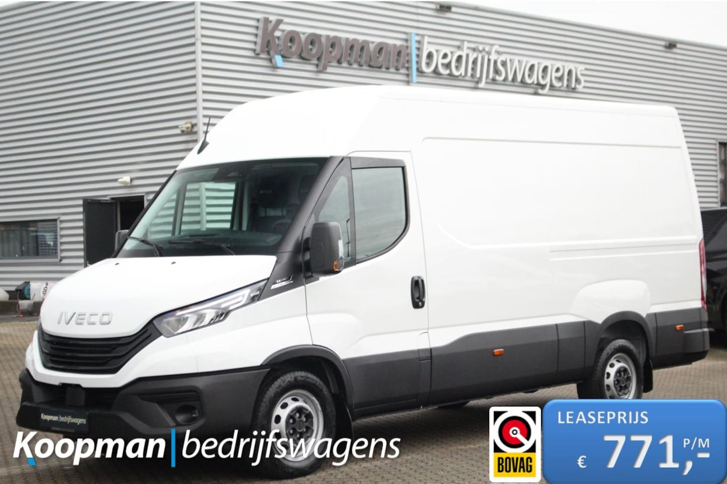 Iveco Daily - 35S16 2.3 160pk 352 L2H2 | Automaat | Carplay/Android | Gev. stoel | 3500kg trekgew. | Lea - AutoWereld.nl