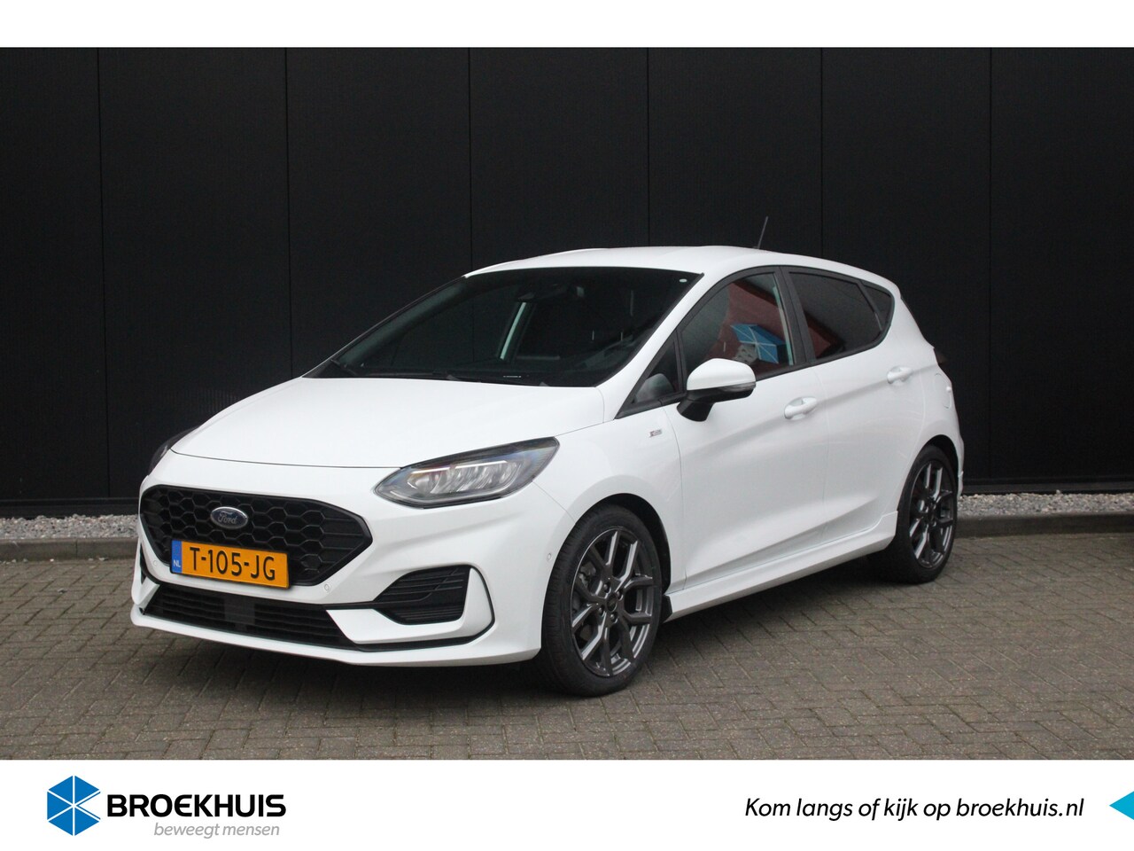 Ford Fiesta - 1.0 125pk Hybrid ST-Line X Automaat | Camera | Keyless | Privacy-glass | LED | DAB-audio - AutoWereld.nl