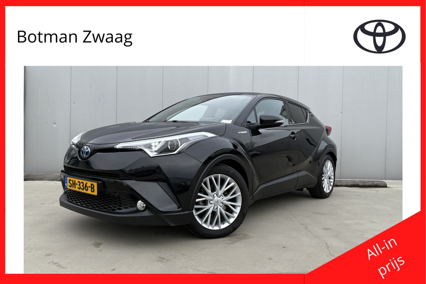 Toyota C-HR - 1.8 Hybrid Style | Trekhaak | Dode hoek detectie - AutoWereld.nl