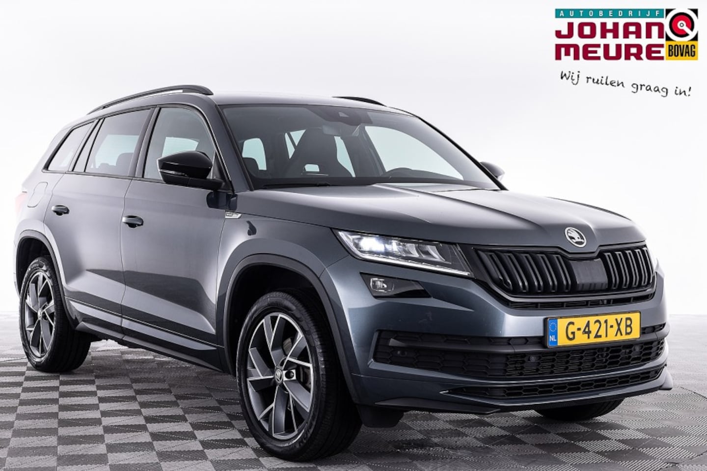 Skoda Kodiaq - 1.5 TSI Sportline Business 7-Persoons Automaat . - AutoWereld.nl