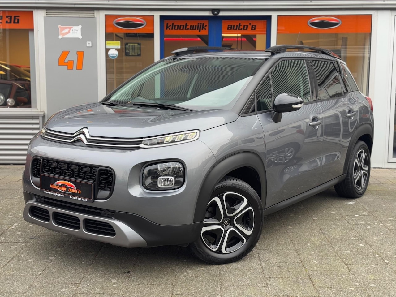 Citroën C3 Aircross - 1.2 P.Tech Shine Automaat Navigatie Cruise 1e Eigenaar Dealer Onderhouden - AutoWereld.nl