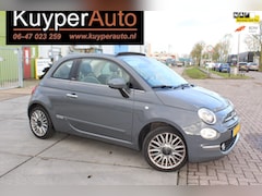 Fiat 500 C - 0.9 TwinAir Turbo Lounge cabrio 1 e eig navi clima cruise sensoren nap