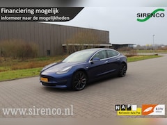 Tesla Model 3 - PERFORMANCE awd dual motor 75 kWh 462PK leder panodak autopilot stoelverwarming v+a dab me