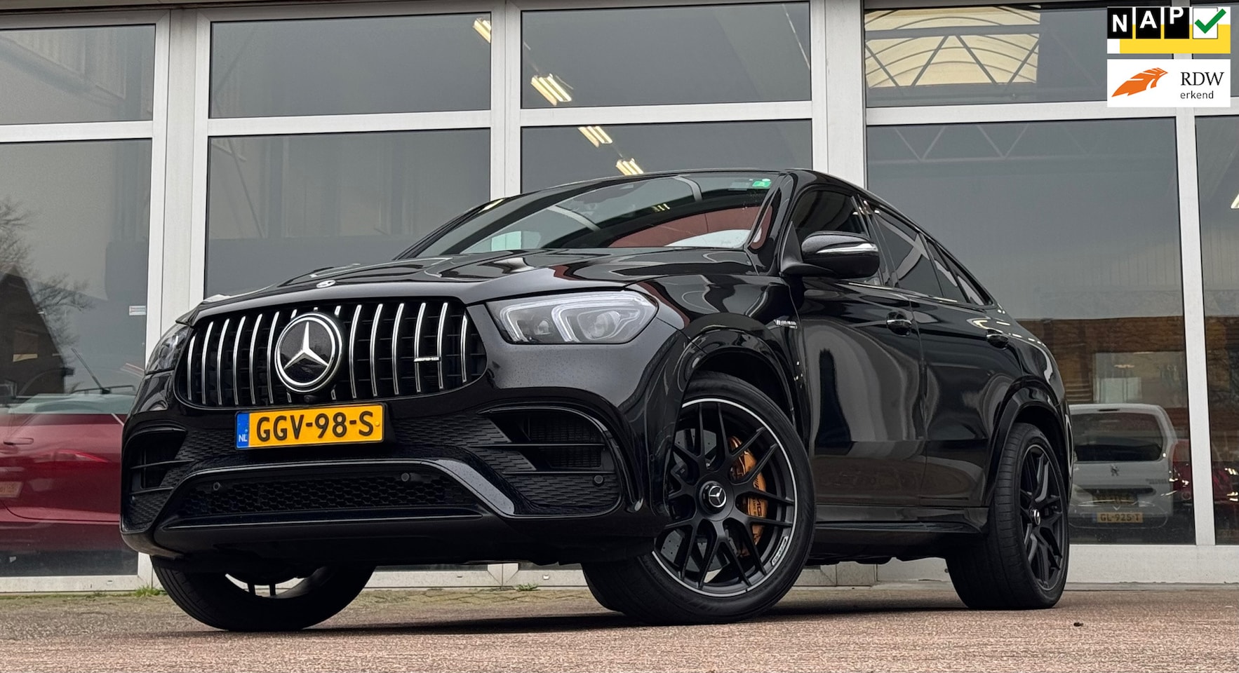 Mercedes-Benz GLE-Klasse Coupé - AMG 63 S 4MATIC+ Keramisch schijven-Carbon-Headup-Softclose- - AutoWereld.nl