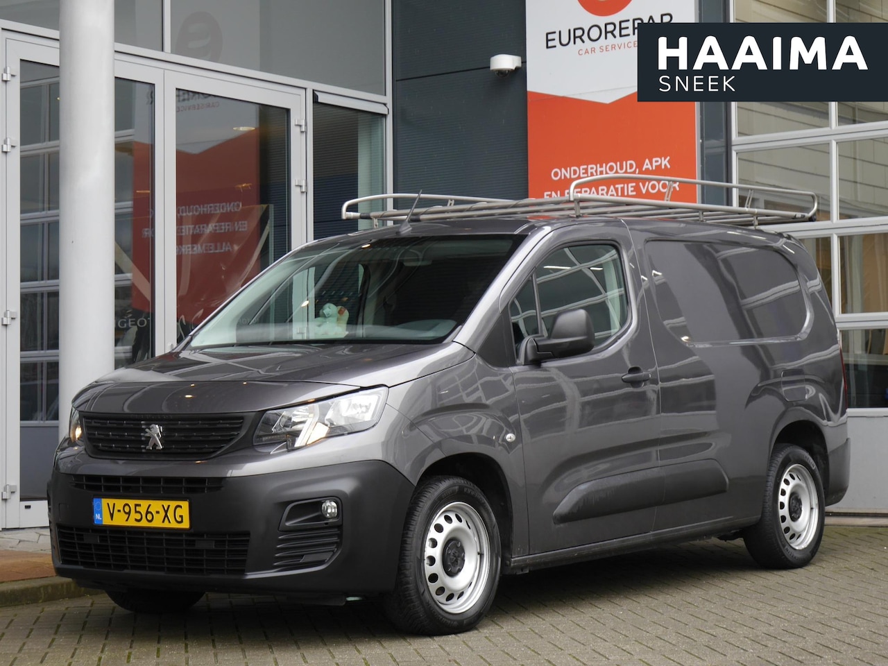 Peugeot Partner - 1.6 BlueHDI Premium Long | 3 zits | Navigatie | Trekhaak | Imperiaal | Airco | Cruise cont - AutoWereld.nl