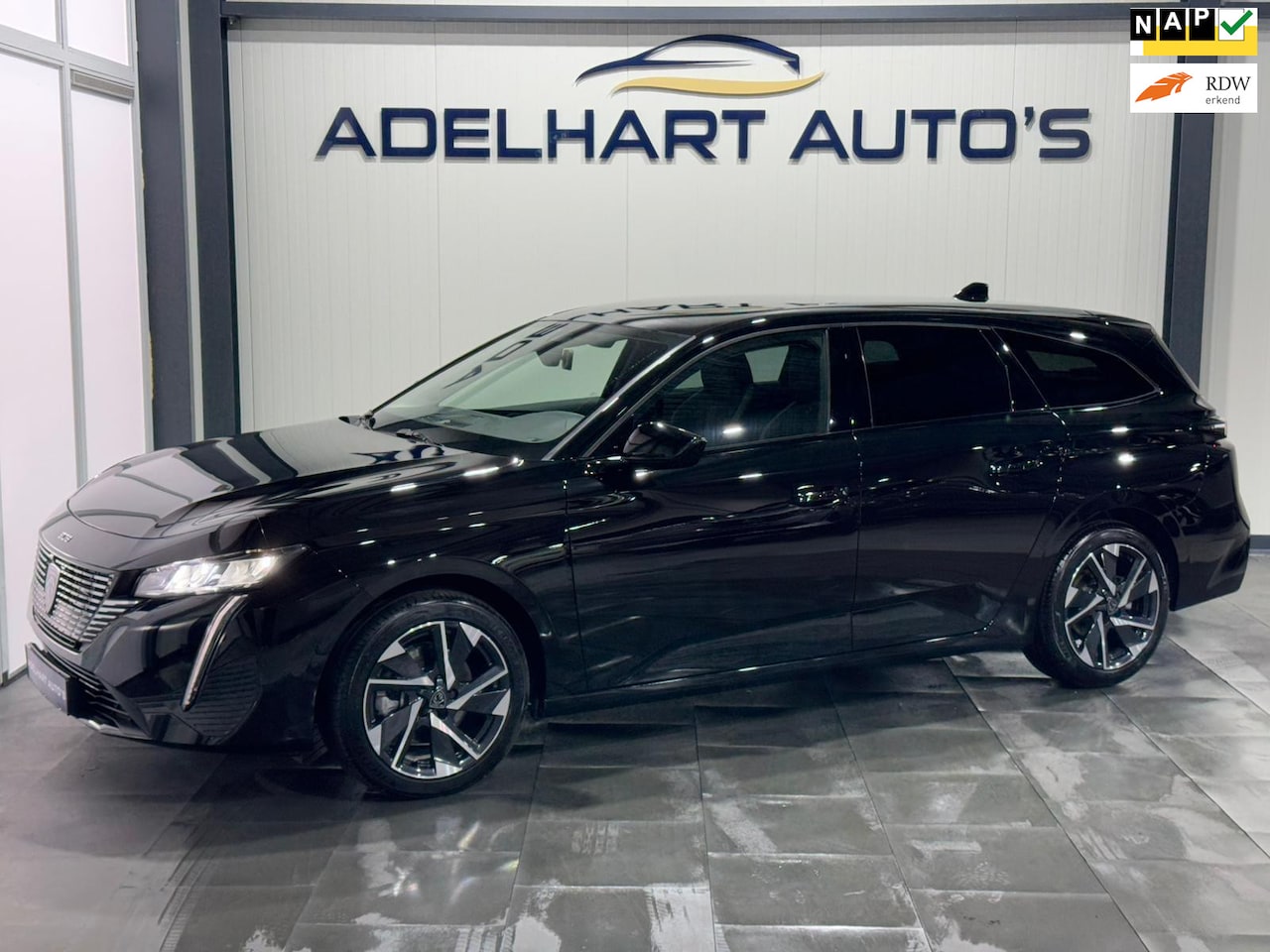 Peugeot 308 SW - 1.2 Hybrid 136 e-DCS6 Allure / Automaat / Navigatie full map / 360 Camera / Cruise control - AutoWereld.nl