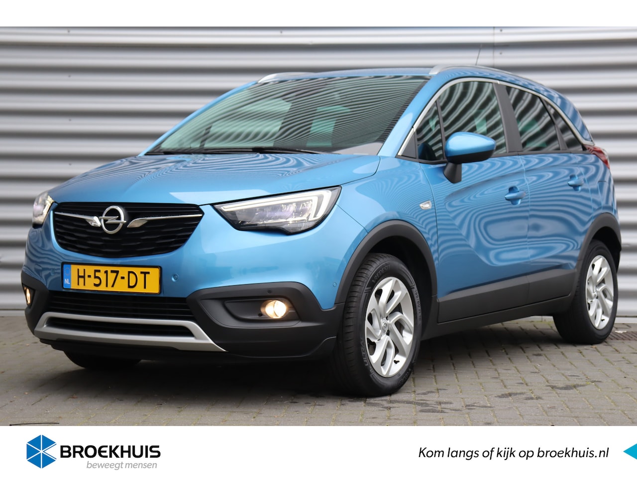 Opel Crossland X - 1.2 TURBO 110PK INNOVATION+ / NAVI / LEDER / CLIMA / LED / PDC / 16" LMV / KEYLESS / CAMER - AutoWereld.nl