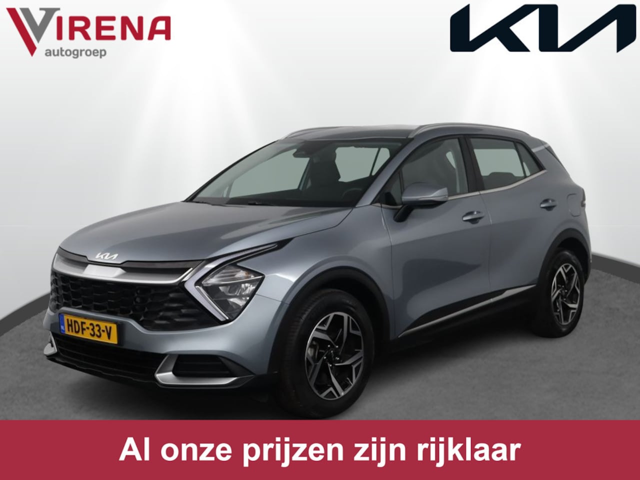 Kia Sportage - 1.6 T-GDi MHEV DynamicLine - Airco - Navigatie - Camera - Stuur-/ stoelverwarming - LM-vel - AutoWereld.nl