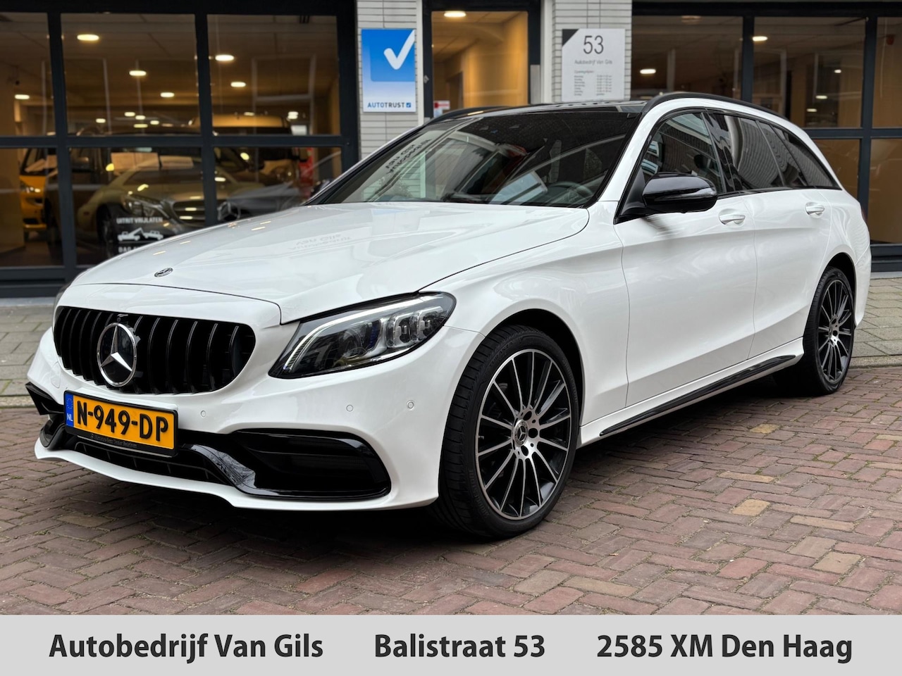 Mercedes-Benz C-klasse Estate - 220 d 4MATIC Premium Plus Pack | AMG | AIRCO | 360 CAMERA | LEDER| NAVIGATIE | LED | PANOR - AutoWereld.nl