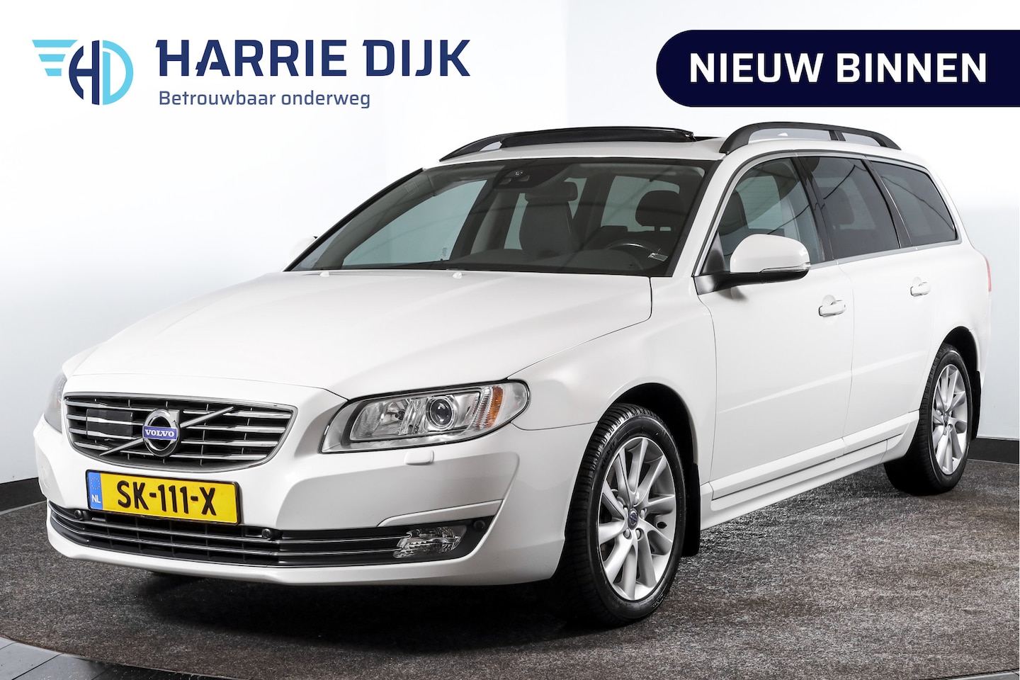 Volvo V70 - 2.0 T4 190 PK Dynamic Edition - Automaat | S/K Panodak | Adapt. Cruise | Stoel-+Stuurverw. - AutoWereld.nl