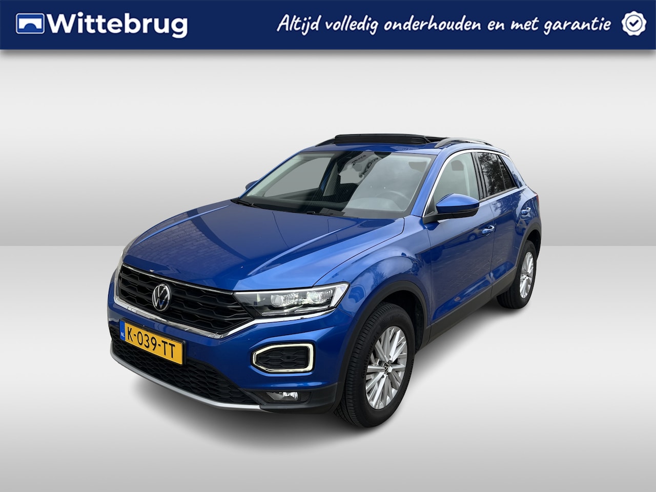 Volkswagen T-Roc - 1.0 TSI Style / PANO/ ADAPT. CRUISE/ DAB/ AIRCO/ PARK. SESNOREN V&A/ LANE ASSIST - AutoWereld.nl