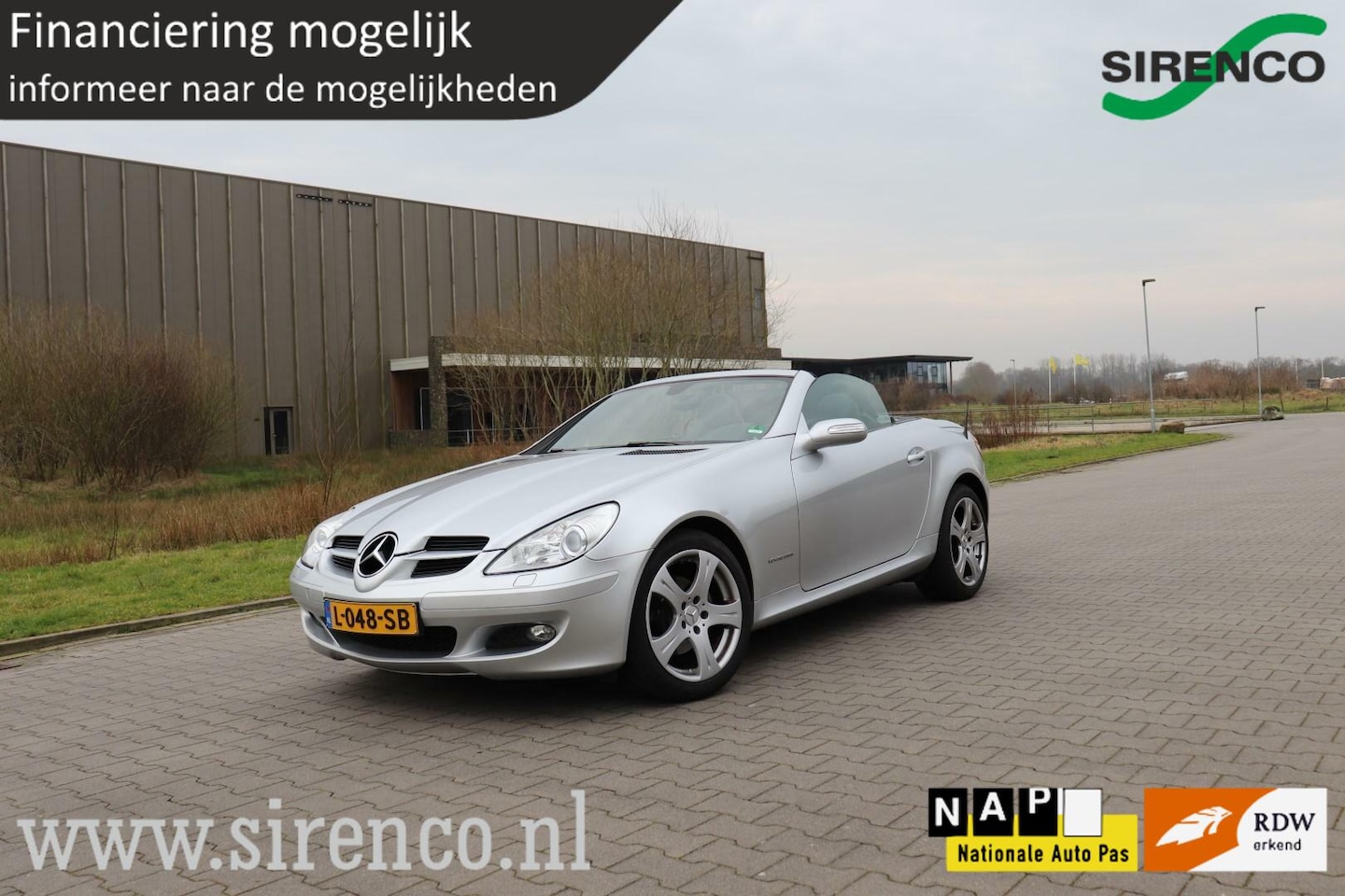 Mercedes-Benz SLK-klasse - 200 K. kompressor automaat stoelverwarming airco cruise control elektrisch dak youngtimer - AutoWereld.nl