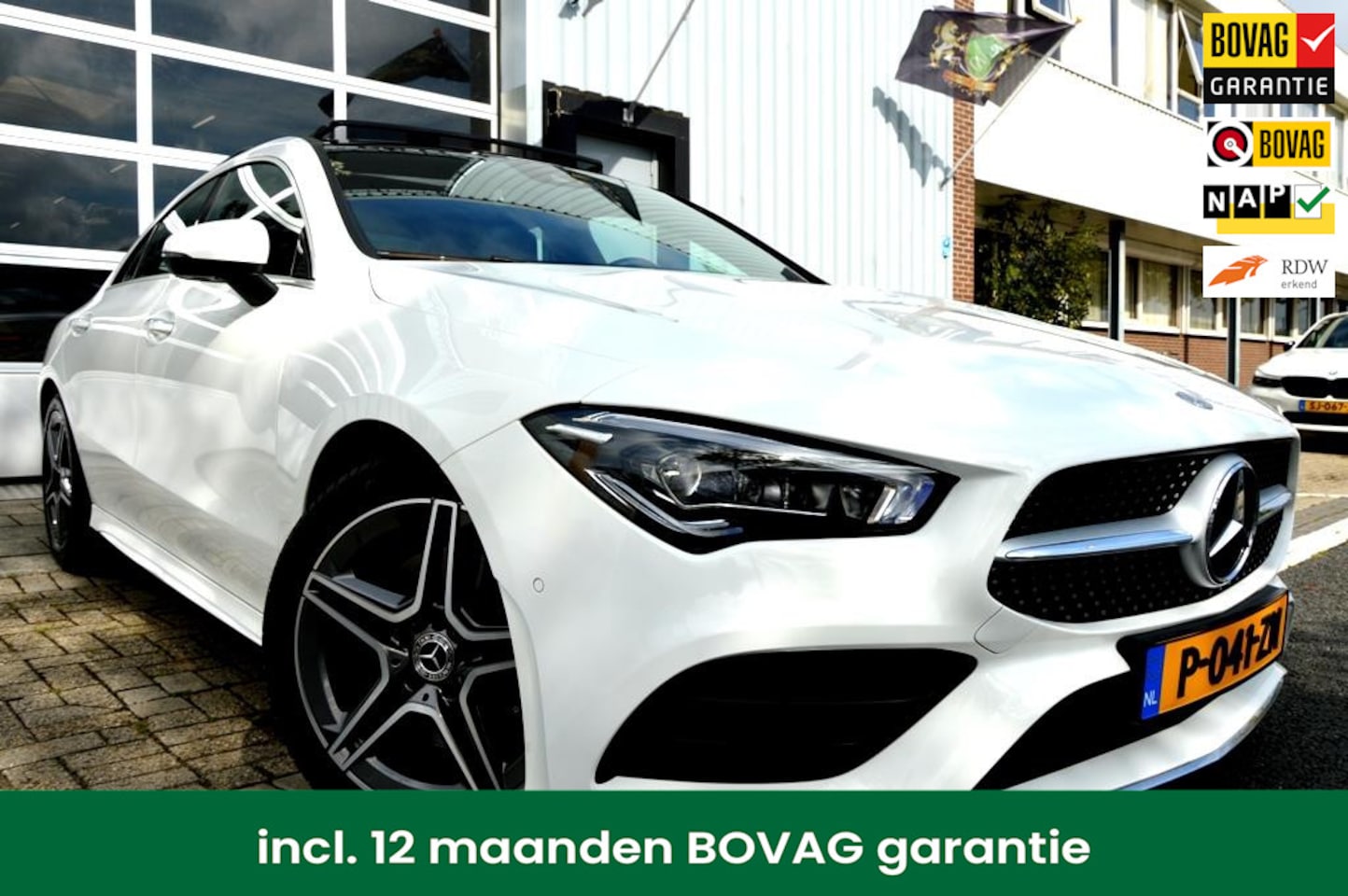 Mercedes-Benz CLA-Klasse - 200 AMG LEER/NAV/PANO/&-Night SFEER - AutoWereld.nl