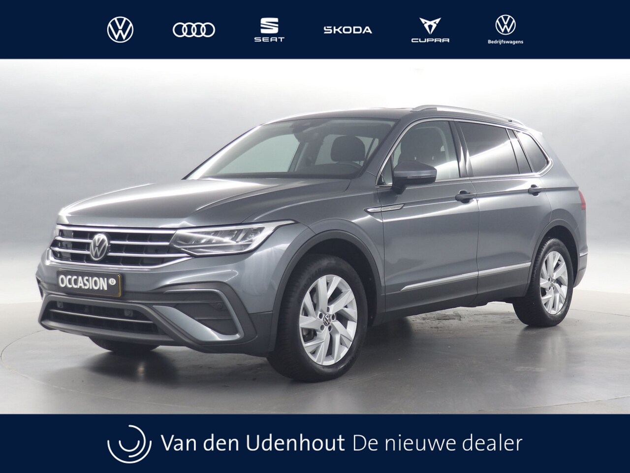 Volkswagen Tiguan Allspace - 1.5 TSI 150pk Life Business 7p. DSG / Navigatie / Stoel+Stuurverwarming / Camera / Trekhaa - AutoWereld.nl