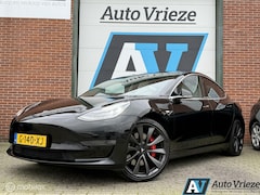 Tesla Model 3 - Performance AWD 75 kWh, Wit Leder, NAP, Carbon