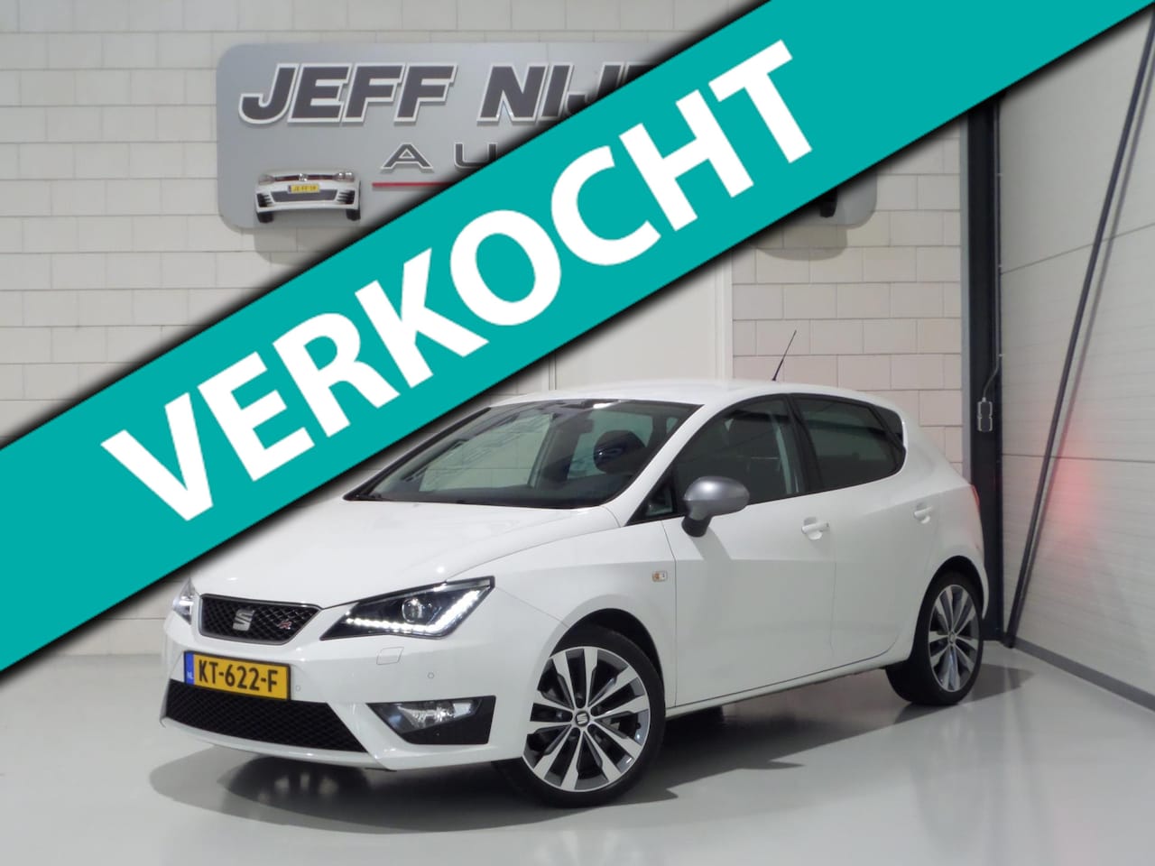 Seat Ibiza - 1.0 EcoTSI FR Connect "Origineel NL!" Apple-carplay Xenon-LED Stoelverwarming , van 2e eig - AutoWereld.nl