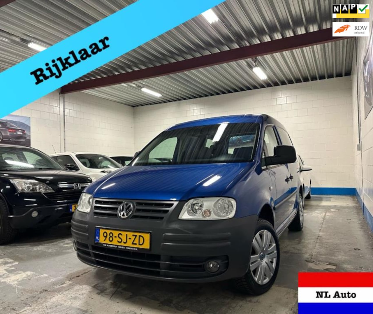 Volkswagen Caddy - 1.6 Turijn Comfort 5p.Airco/Navi/Elek/Lmv! - AutoWereld.nl