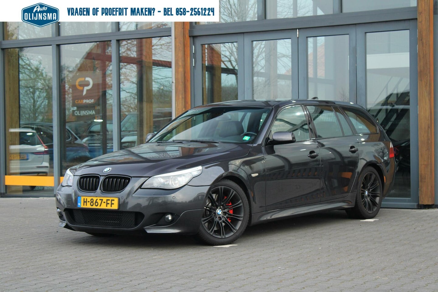 BMW 5-serie Touring - 530i High Executive|Leer|Navi|Stoelverwarming|Memory - AutoWereld.nl