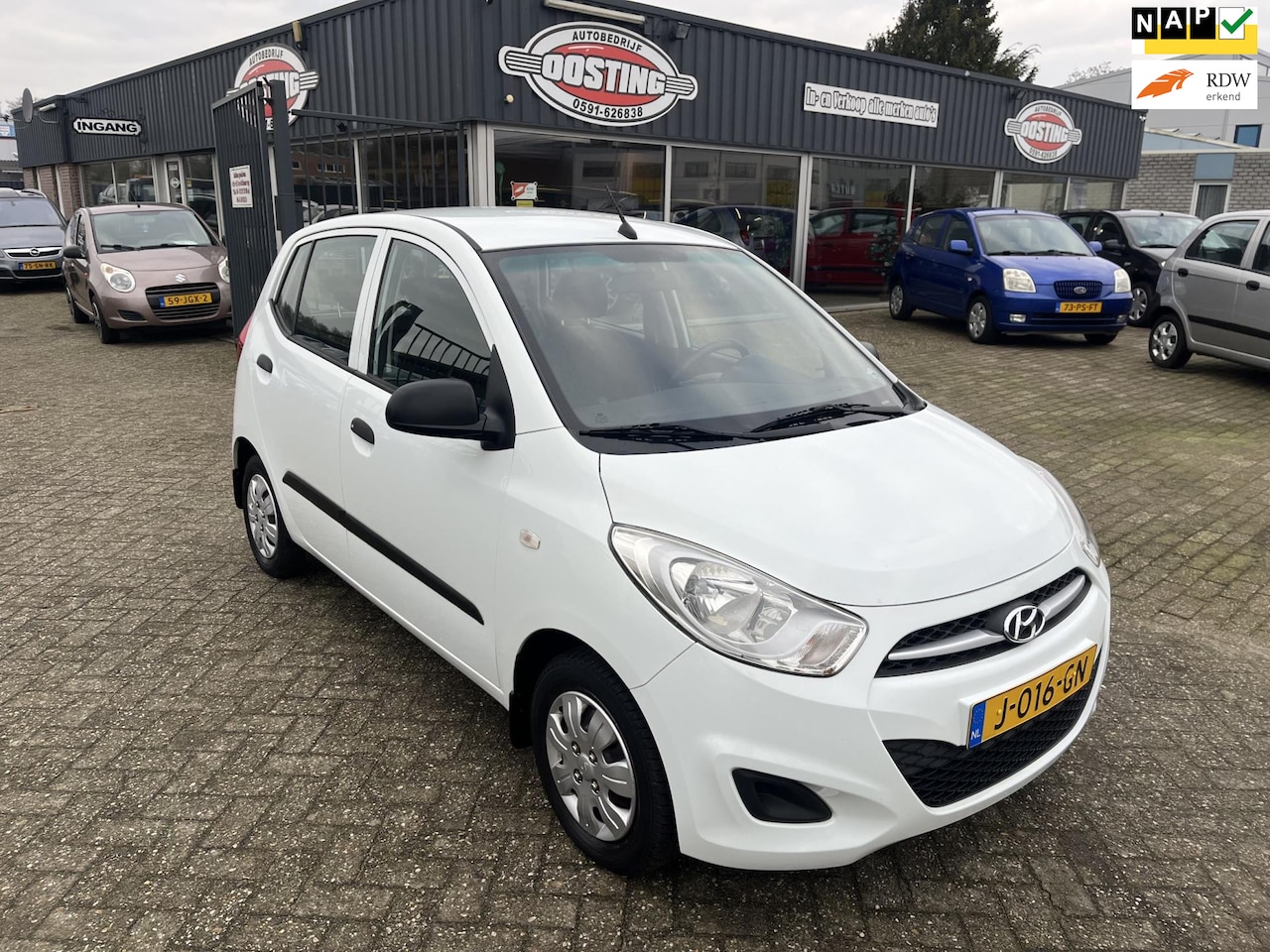 Hyundai i10 - 1.1 i-Motion(st-bekr,elektr-pakket,137dkm,bj11,3199,-) - AutoWereld.nl