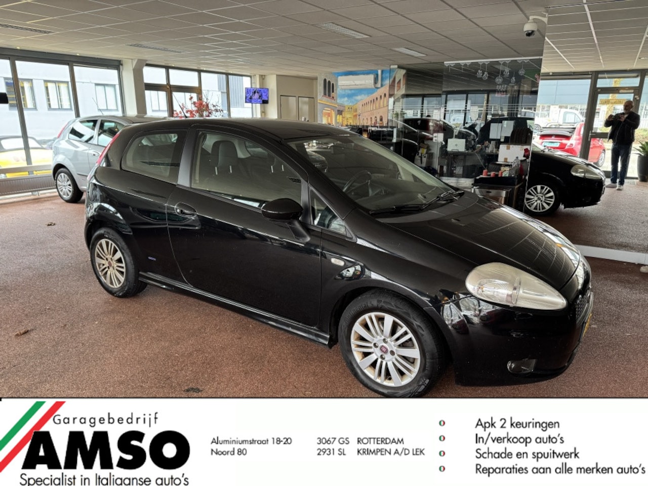 Fiat Grande Punto - 1.4-16V Ed. Lusso 1.4-16V Ed. Lusso - AutoWereld.nl