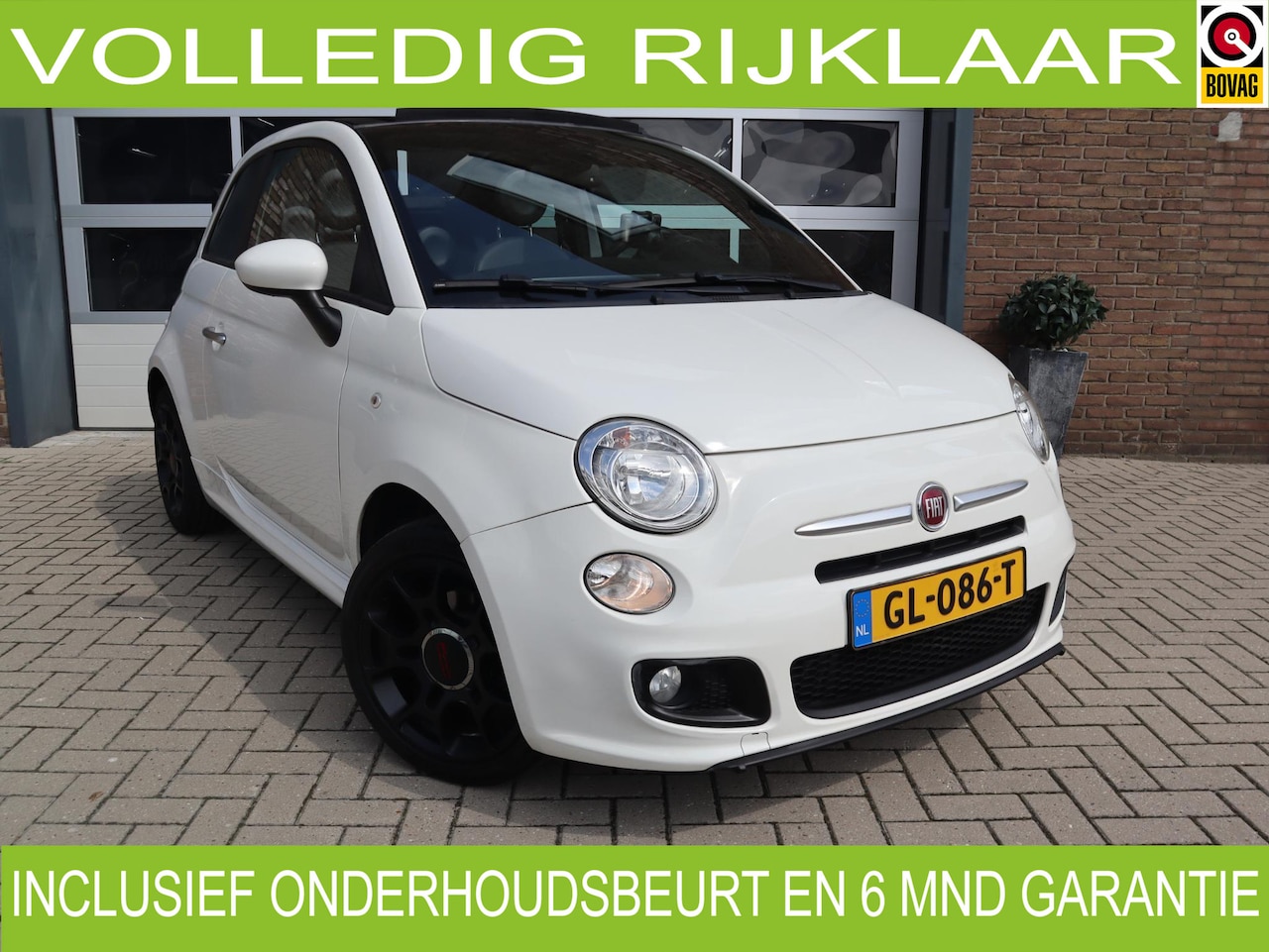 Fiat 500 C - 0.9 TwinAir Turbo 500S 0.9 TwinAir Turbo 500S - AutoWereld.nl