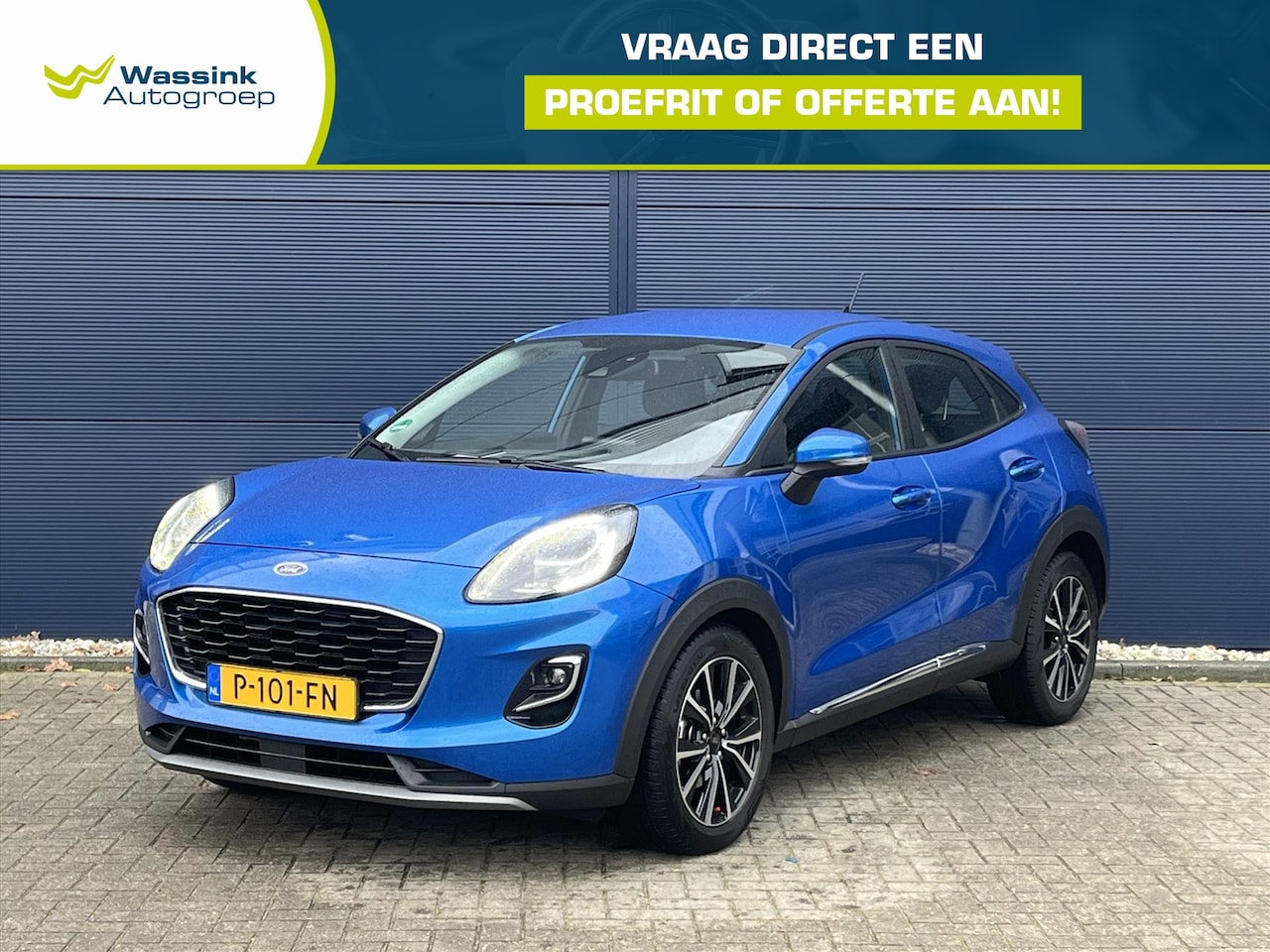 Ford Puma - 1.0i Ecoboost Hybrid 125pk Automaat Titanium Navigatie | - AutoWereld.nl