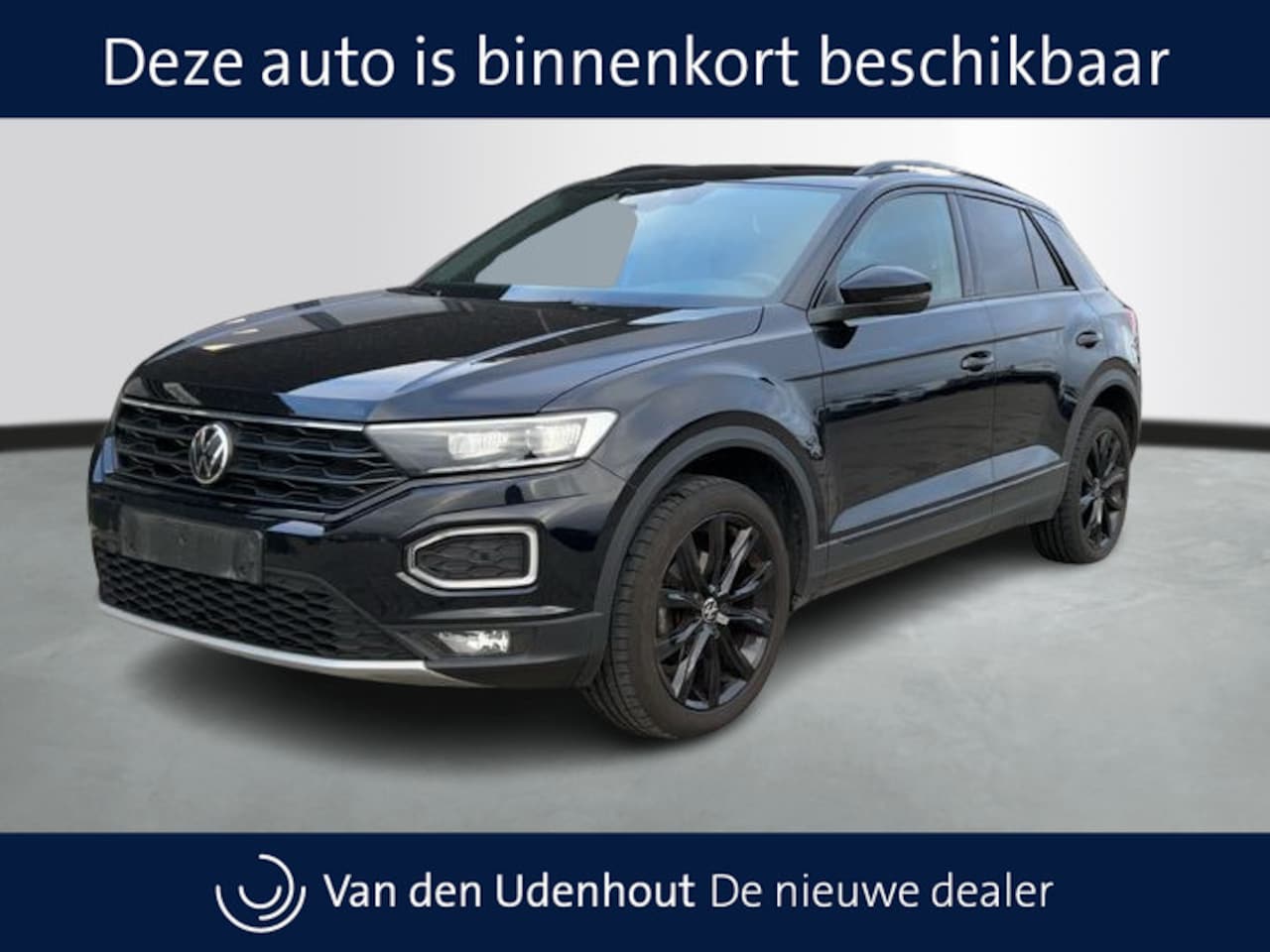 Volkswagen T-Roc - 1.5 TSI 150pk Automaat BlackStyle / Trekhaak / Adaptive Cruise / Side Assist / Wordt Verwa - AutoWereld.nl