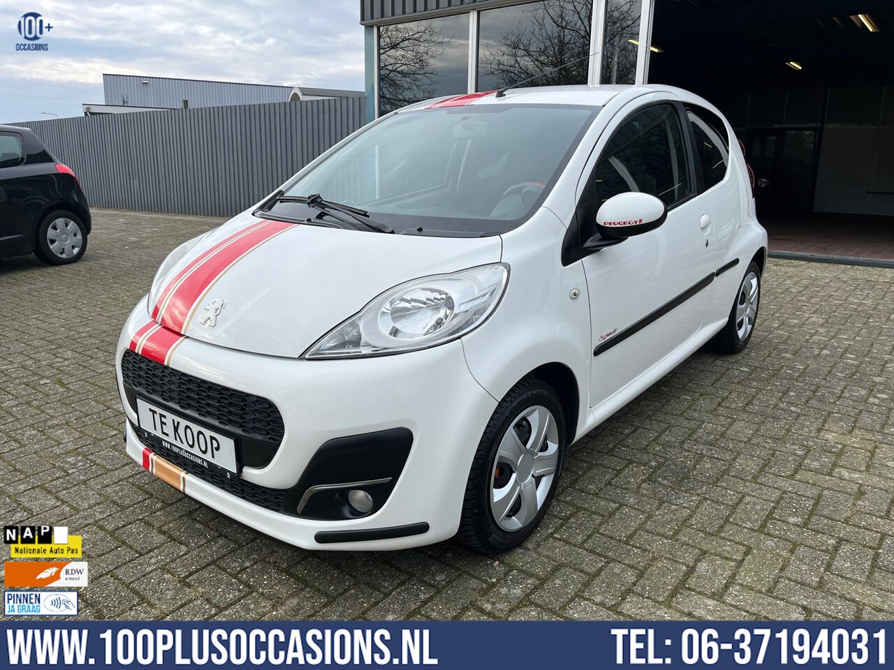 Peugeot 107 - 1.0 Active 1.0 Active, Nwe apk, Airco, Sportieve uitstraling - AutoWereld.nl