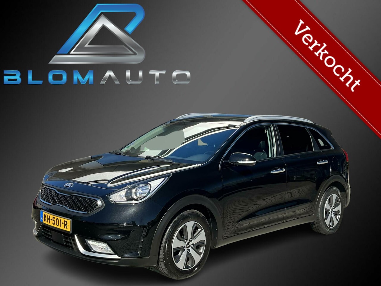 Kia Niro - 1.6 GDi Hybrid 141PK ACC+LEDER+VERWARMD STUUR - AutoWereld.nl