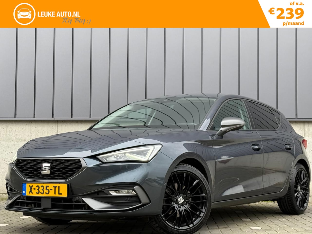 Seat Leon - 1.5 eTSI 150PK Automaat FR Sfeer, Virtual, Dode-Hoek Apple-Carplay - AutoWereld.nl