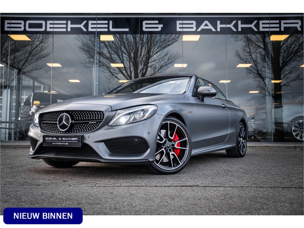 Mercedes-Benz C-klasse Cabrio - AMG 43 4MATIC - Carbon - Burmester - Airscarf - Ventilatie - AutoWereld.nl