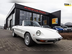 Alfa Romeo Spider - 1.6, Nederlandse Auto, 107 PK, Zeer nette staat