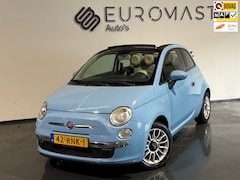 Fiat 500 C - 0.9 TwinAir Lounge Navi Cabrio Halfleer Airco Pdc Nieuwe Apk