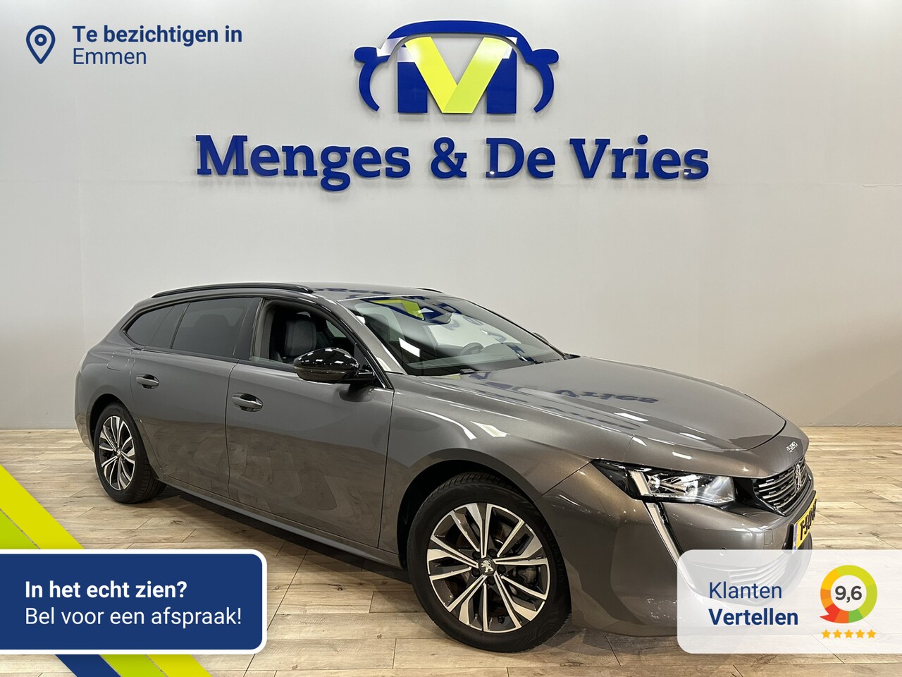 Peugeot 508 SW - 1.2 PureTech Allure Pack Business Airco ECC | LED | Adaptive Cruise | Camera | Navigatie | - AutoWereld.nl